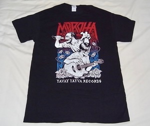 希少 レア MOROHA モロハ METAL メタル Tシャツ Mサイズ 黒 MCアフロ UK YAVAY YAYVA RECORDS