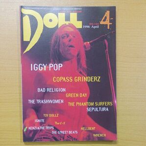 DOLL NO.104 1996 April IGGY POP GREEN DAY COPASS GRINDERZ ピーズ