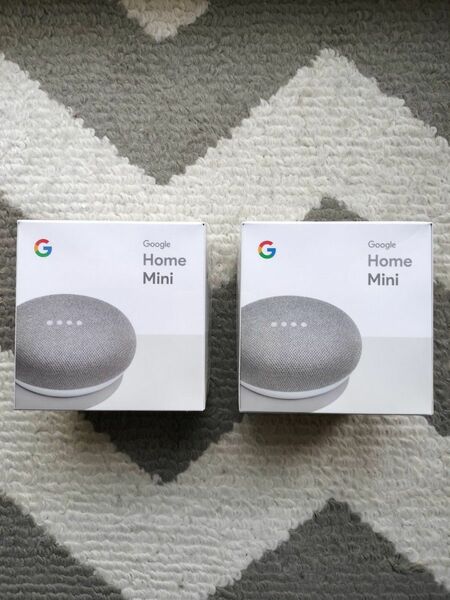 Google Home Mini チョーク GA00210-JP 新品、未開封品 2個セット