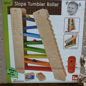 Slope Tumbler Roller スライダー　木のおもちゃ