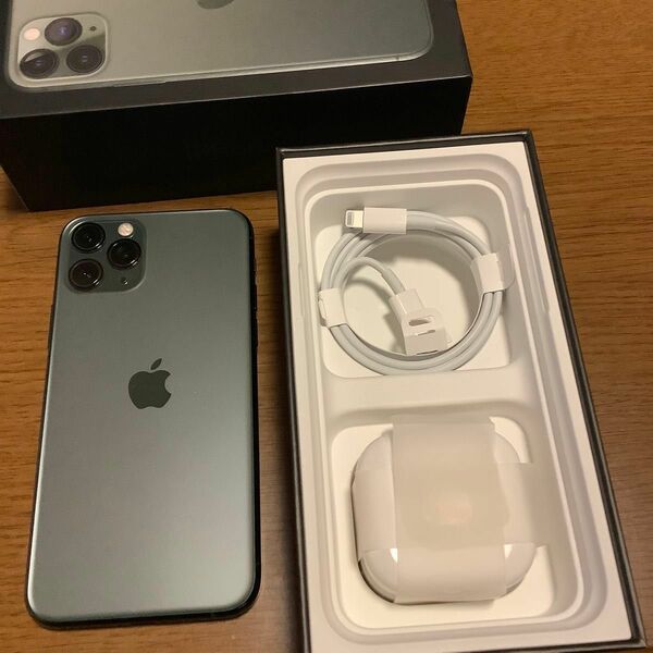 iPhone11pro Apple SIMフリー 付属品 デュアルSIM 香港製