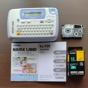 CASIO NAMELAND KL−P20