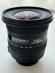 【プロテクター付きでお得】SIGMA 10-20mm F3.5 EX DC HSM Nikon用 Fマウント レンズ