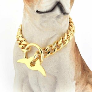  dog necklace uo- King chain free size cue ba dog cat harness lead pet 
