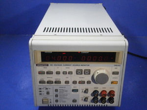 ADVANTEST TR6143 DC VOLTAGE CURRENT SOURCE/MONITOR