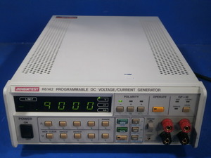 ADVANTEST R6142 PROGRAMMABLE DC VOLTAGE/CURRENT GENERATOR