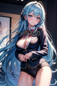 No,1321【高画質】A4 アート ポスター 美人 美女 美少女 グラビア イラスト アニメ ACG 漫画 ゲーム コスプレ モデル セクシー かわいい