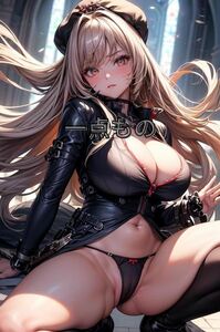 [ high resolution ]A4 art poster beautiful person beautiful woman beautiful young lady gravure illustration anime ACG manga game cosplay model sexy lovely No.1354