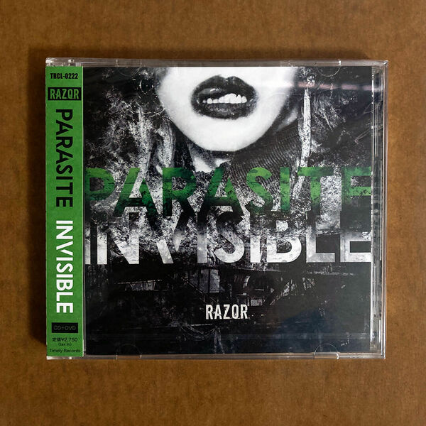 新品未開封【RAZOR】PARASITE INVISIBLE【CD+DVD】※送料無料※BS011