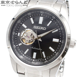 101724993 1 jpy Seiko SEIKO Seiko selection mechanical SCVE053 4R38-02A0 black SS wristwatch men's self-winding watch 