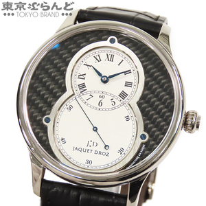 101713492 ジャケ ドロー JAQUET DROZ グラン・セコンド J003034283 K18WG 無垢 カーボンブラック 腕時計 メンズ 自動巻 仕上済