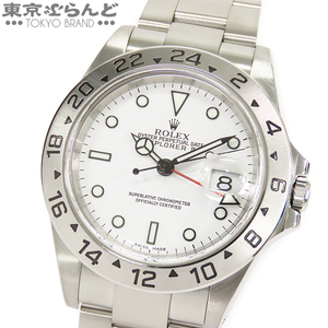 101704023 Rolex Rolex Explorer II 2 16570 Бан белый SS Oyster Heath Watch Мужская автоматическая отделка