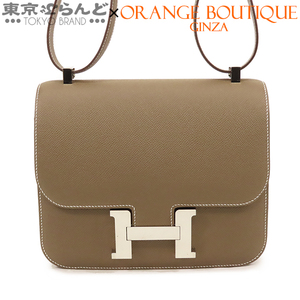 101729281 エルメス HERMES コンスタンス 3 24 C刻印 エトゥープ シルバー金具 エプソン ショルダーバッグ レディース