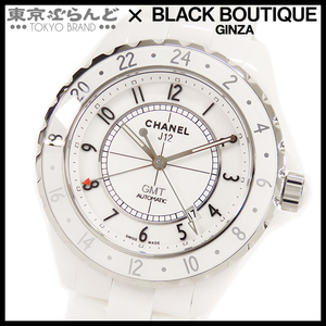 101704047 シャネル CHANEL J12 GMT H2126 白 ホワイト ホワイトセラミック SS 腕時計 メンズ 自動巻 仕上済