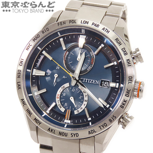 101719223 1 иен Citizen CITIZEN Atessa Eko-Drive ACT Line AT8181-63L голубой titanium H800-T025862 наручные часы мужской солнечные радиоволны 