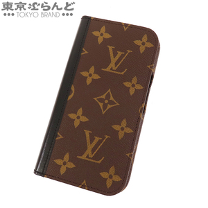 101730431 ルイヴィトン LOUIS VUITTON IPHONE 15 PRO・フォリオ M82891 モノグラムキャンバス iPhoneケース 日本限定 小物 現行品