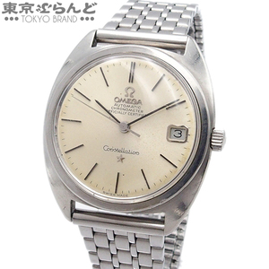 101731010 1 jpy Omega OMEGA Constellation Date C line Chrono meter 168.017 cal.564 silver SS wristwatch men's self-winding watch 