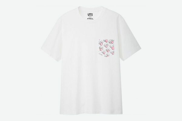 UNIQLOカウズ x ユニクロ BFF ポケット Tシャツ "ホワイト　Mサイズ1枚