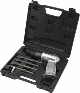  air hammer chizeru set chizeru set air chipper piste ru type tool metal plate work is .... to peeled off rust dropping cutting dismantlement 