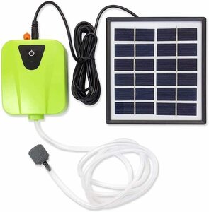  solar air pump solar air pump rechargeable waterproof small size electric outdoors USB quiet sound charge type aquarium me Dakar fishing 