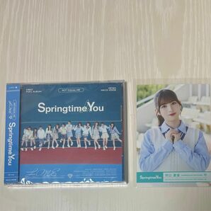 【新品】河口夏音 生写真付き Springtime In You ノイミー盤 1stアルバム イコラブ ニアジョイ イコノイジョイ