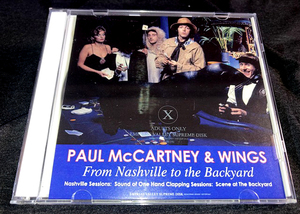 ●Paul McCartney & Wings - From Nashville To The Backyard : Empress Valleyプレス2CD
