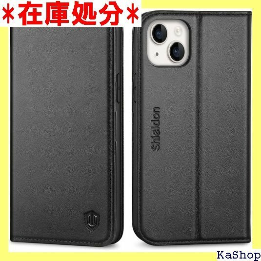 SHIELDON iPhone14 Plus 対応 ケ .7インチ対応 スマホケース 5G 202発売 ブラック 487