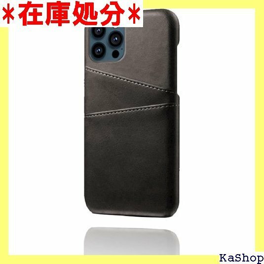 Japan Platina ブラック iPhone13 可 icカード収納 耐衝撃 指紋防止 flp-13-bk 629
