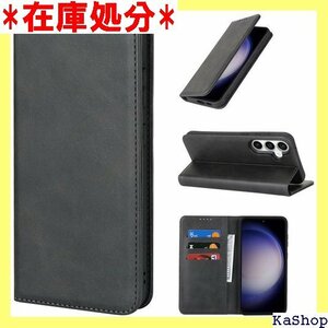 Pelanty for Galaxy S23 FE 手 マホケース 指紋防止 軽量薄型 耐衝撃 耐摩擦 ブラック 1485