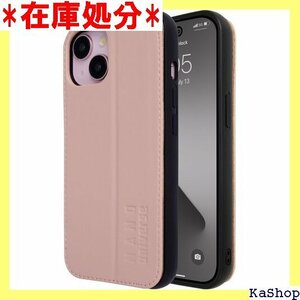 nano・universe iPhone15 対応 hone 15用 ブランド スマホケース コーラルピンク 1531