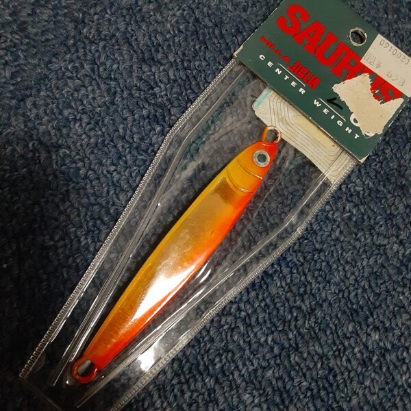 HILLA JIGGLLA◆SPORTS SAURUS ヒラジグラ 未開封品 60g センターウエイト 赤金 オレンジ 金赤
