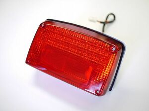 GSX1100S GSX750Sカタナ用 LEDテールランプ レッドレンズ ナンバー灯付き◇