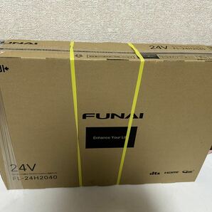 FUNAI FL-24H2040 地上・BS・110度CSデジタル 24V型 ハイビジョン液晶テレビ 500GBハードディスクを内蔵 