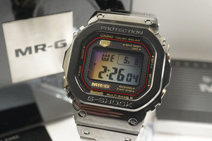 1 jpy ~[723] actual work CASIO| Casio MRG-B5000B-1JR G-SHOCK MR-G Tough Solar black men's wristwatch 