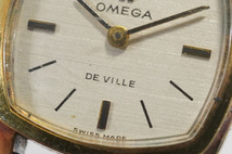 1円~【752】実働　OMEGA／オメガ　511.340　DE VILLE／デビル　手巻き　レディース　正規品ベルト　腕時計　箱付き_画像3