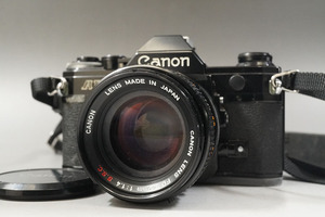 1円~【786】Canon／キャノン　AE-1　／LENDS　CANON　LENS　FD　50mm　1:1.4　S.S.C.