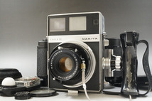 1円~【789】MAMIYA／マミヤ　SUPER23　／LENDS　MAMIYA-SEKOR　1:3.5　f=100mm　■ロールフィルムホルダー6×9　□露出計_画像1