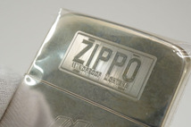 【801】未開封　ZIPPO／ジッポー　STERLING SILVER　1941レプリカ　ジッポーカー限定品008/200　2004年製　クリスタルジッポーホルダー付_画像6