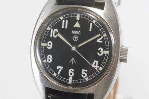 1 jpy ~[830]MWC| military watch Company 6BB-6645-99 523-8290 hand winding boys unisex wristwatch antique 