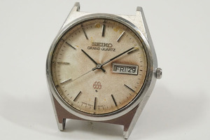 1円~【852】SEIKO／セイコー　GRAND QUARTZ　9943-8030　クオーツ　デイデイト　ホワイト文字盤