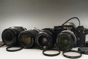 1円~【897】Nikon EM　／LENDS　NIKKOR　28mm　1:3.5　■PC-NIKKOR　■Micro-NIKKOR　■Zoom-NIKKOR
