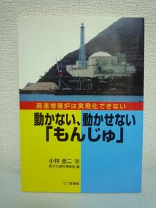 動かない、動かせない「もんじゅ」 高速増殖炉は実用化できない ★ 小林圭二 ◆ 世界初の原発計画 開発段階 危険性 歴史 改良工事 運転再開