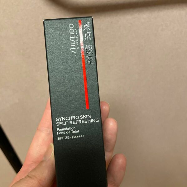 SHISEIDO メーキャップ シンクロスキン セルフリフレッシング ファンデーション 220 リネン 30g