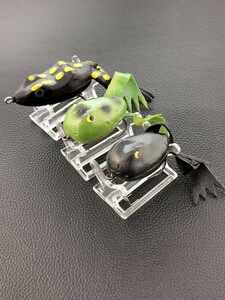  is lison super frog (snag proof ){3 piece set } frog lure 