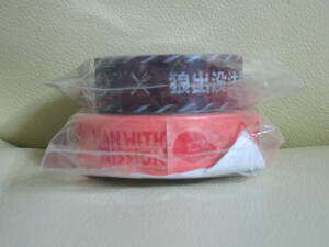 *[MAN WITH A MISSION| masking tape 2 kind set ]* man with *gaupon*... attention 