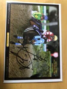  horse racing Nakayama Grand Jump strongest . person ojuuchiyou sun stone god deep one uina- digital photo new goods unused autographed 