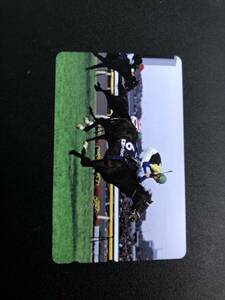  horse racing name horse deep impact .. Japan Cuina- telephone card new goods unused goods 