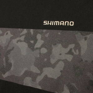 美品 SHIMANO シマノ 肉厚ドライタイプTシャツ ブラック 表記サイズ アジアXL 送料230円の画像5