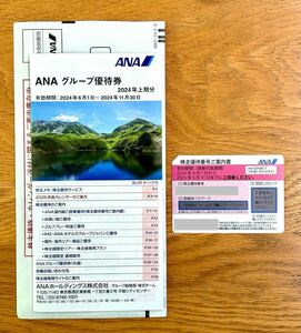 【送料無料】ANA 最新株主優待券1枚・グループ優待券冊子 全日空 