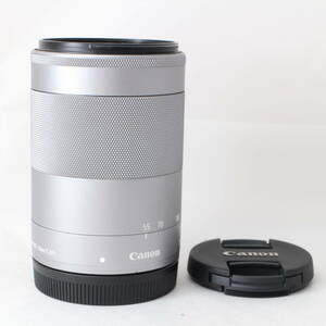 ☆良品☆ Canon 望遠ズームレンズ EF-M55-200mm F4.5-6.3 IS STM シルバー ミラーレス専用 EF-M55-200ISSTMSL #2102